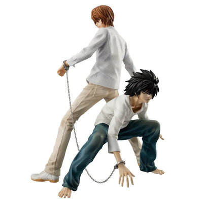 Death Note - L - Yagami Light - G.E.M. - 2026 Re-release (MegaHouse) [Shop Exclusive]ㅤ – MegaHouse – ActionFigure Brasil — acessórios