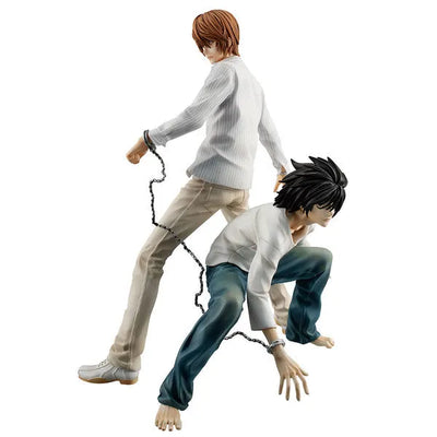 Death Note - L - Yagami Light - G.E.M. (MegaHouse)ㅤ – MegaHouse – ActionFigure Brasil