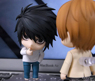 Death Note - Yagami Light - Nendoroid #1160 - 2.0 - 2023 Re-release (Good Smile Company)ㅤ – Good Smile Company – ActionFigure Brasil — ângulo diferente