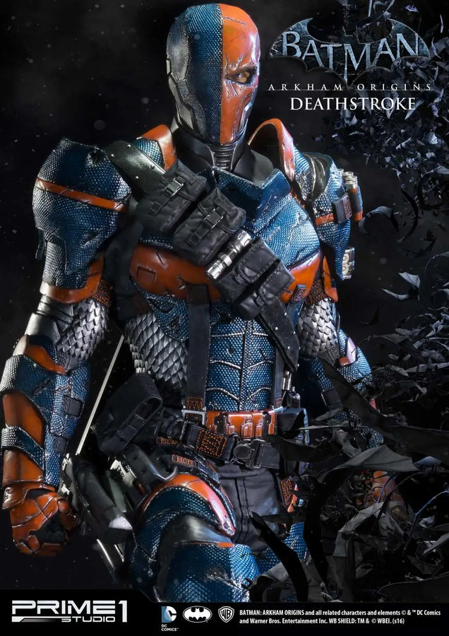 Deathstroke (Regular Version) Batman: Arkham Origins – Prime1Studio – ActionFigure Brasil