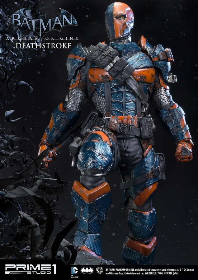 Deathstroke (Regular Version) Batman: Arkham Origins – Prime1Studio – ActionFigure Brasil