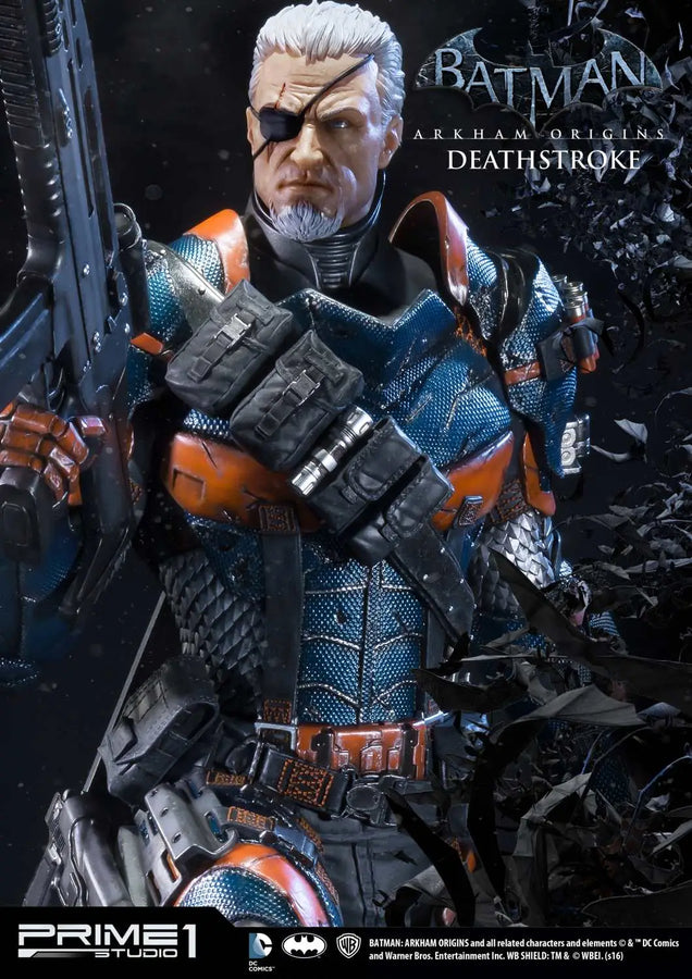 Deathstroke (Regular Version) Batman: Arkham Origins – Prime1Studio – ActionFigure Brasil