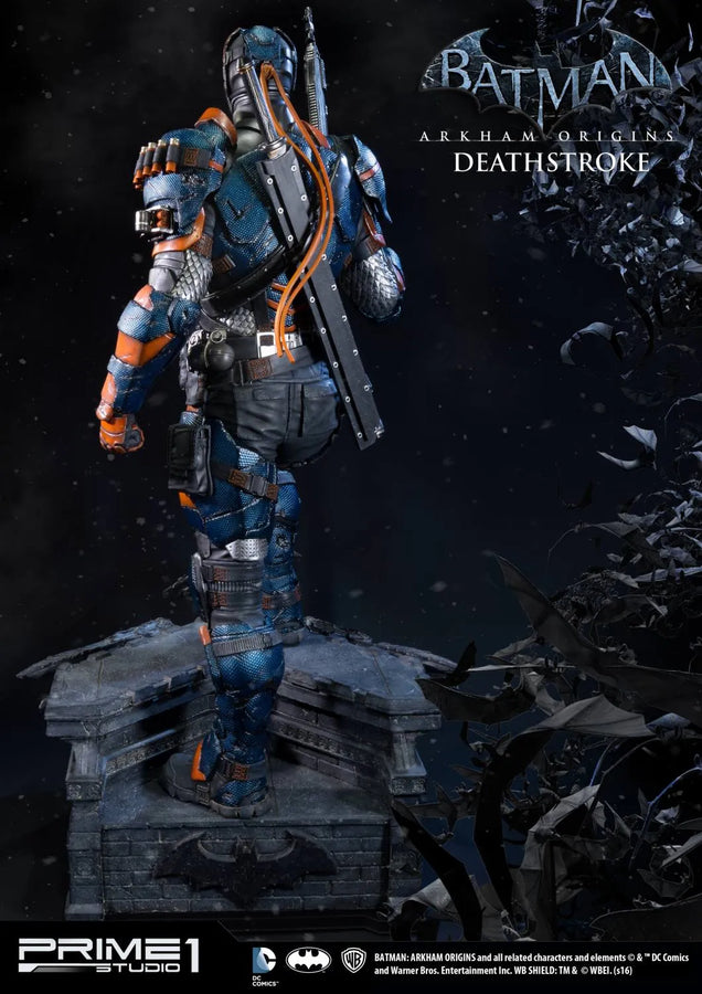 Deathstroke (Regular Version) Batman: Arkham Origins – Prime1Studio – ActionFigure Brasil