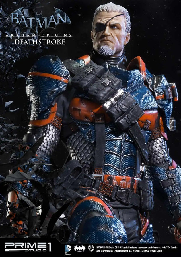 Deathstroke (Regular Version) Batman: Arkham Origins – Prime1Studio – ActionFigure Brasil