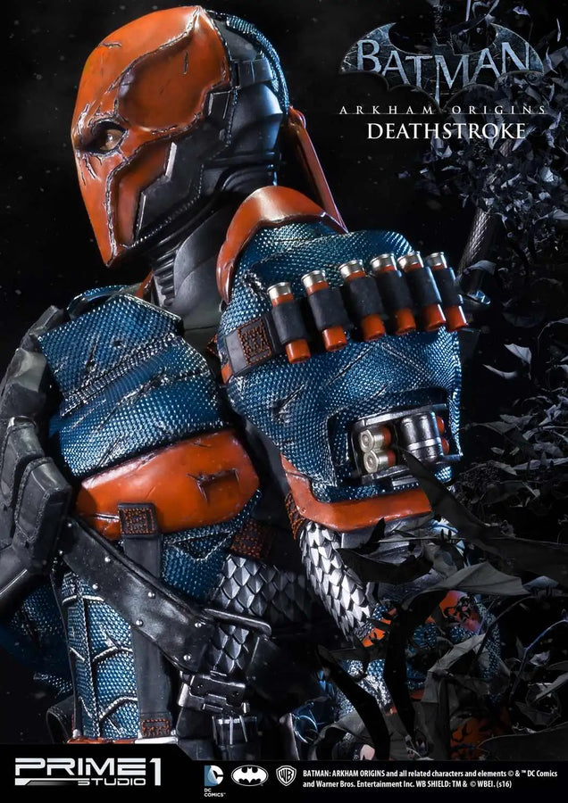 Deathstroke (Regular Version) Batman: Arkham Origins – Prime1Studio – ActionFigure Brasil