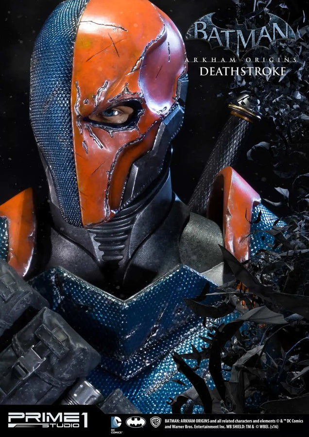 Deathstroke (Regular Version) Batman: Arkham Origins – Prime1Studio – ActionFigure Brasil