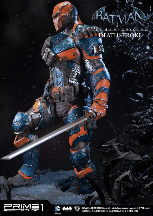 Deathstroke (Regular Version) Batman: Arkham Origins – Prime1Studio – ActionFigure Brasil