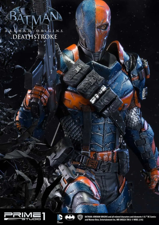 Deathstroke (Regular Version) Batman: Arkham Origins – Prime1Studio – ActionFigure Brasil