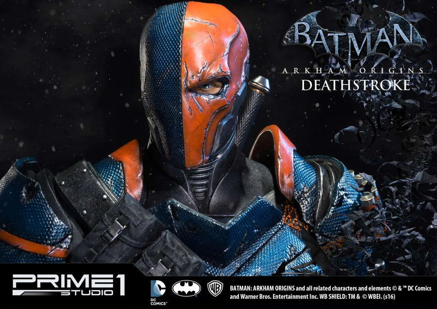Deathstroke (Regular Version) Batman: Arkham Origins – Prime1Studio – ActionFigure Brasil