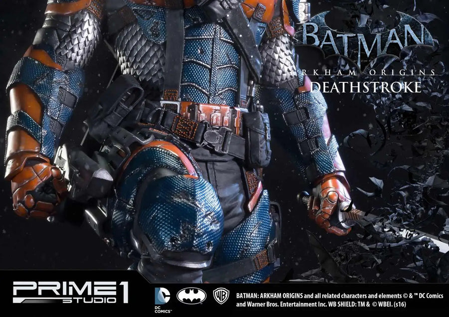 Deathstroke (Regular Version) Batman: Arkham Origins – Prime1Studio – ActionFigure Brasil
