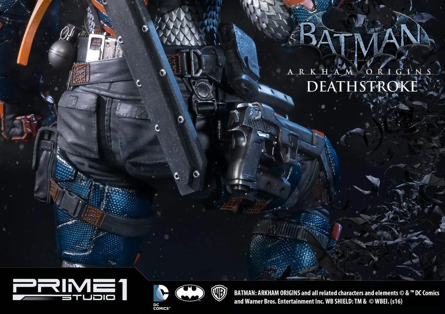 Deathstroke (Regular Version) Batman: Arkham Origins – Prime1Studio – ActionFigure Brasil