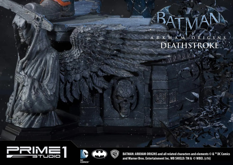 Deathstroke (Regular Version) Batman: Arkham Origins – Prime1Studio – ActionFigure Brasil