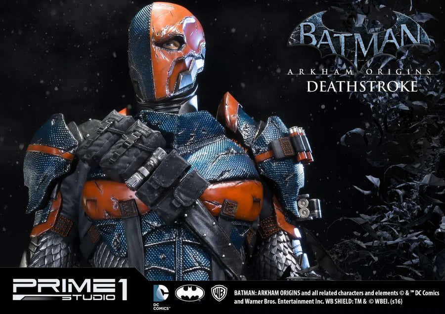 Deathstroke (Regular Version) Batman: Arkham Origins – Prime1Studio – ActionFigure Brasil