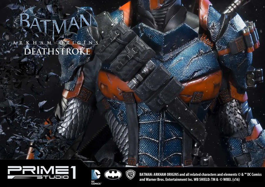 Deathstroke (Regular Version) Batman: Arkham Origins – Prime1Studio – ActionFigure Brasil