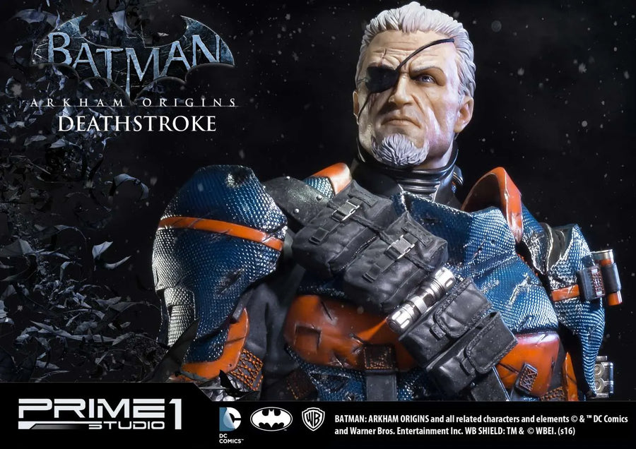 Deathstroke (Regular Version) Batman: Arkham Origins – Prime1Studio – ActionFigure Brasil