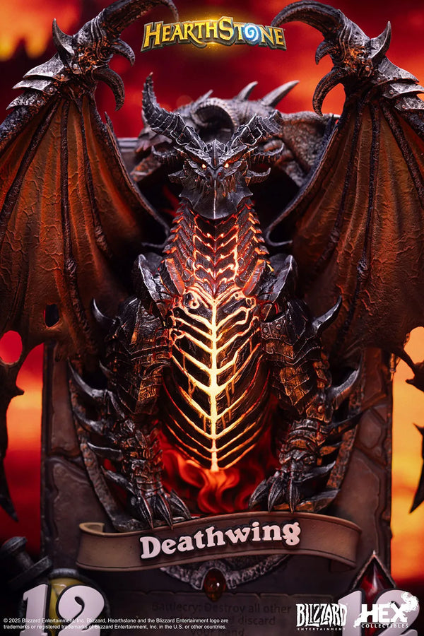 Deathwing 3D Art Frame – HEX Collectibles – ActionFigure Brasil