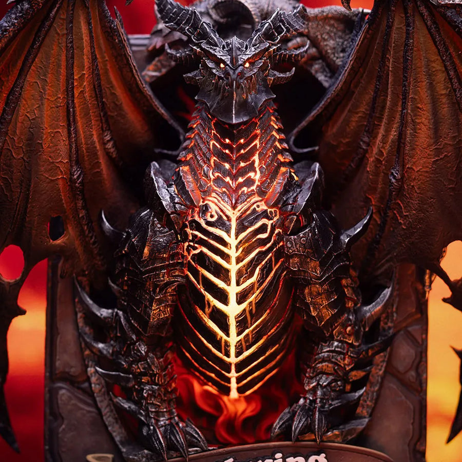 Deathwing 3D Art Frame – HEX Collectibles – ActionFigure Brasil