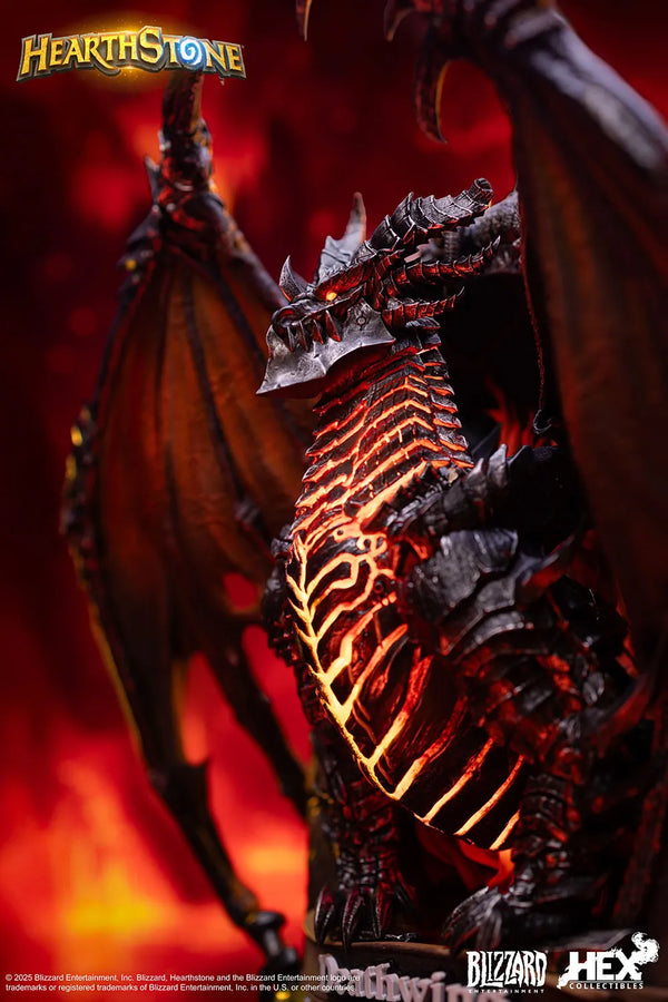 Deathwing 3D Art Frame – HEX Collectibles – ActionFigure Brasil