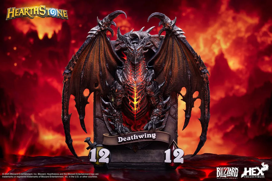 Deathwing 3D Art Frame – HEX Collectibles – ActionFigure Brasil