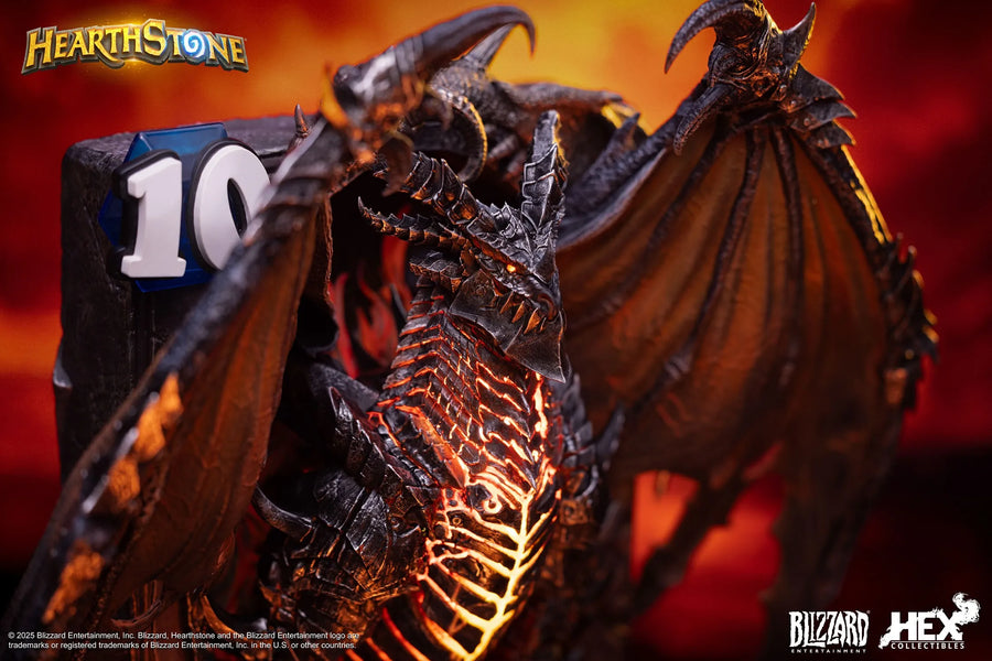 Deathwing 3D Art Frame – HEX Collectibles – ActionFigure Brasil