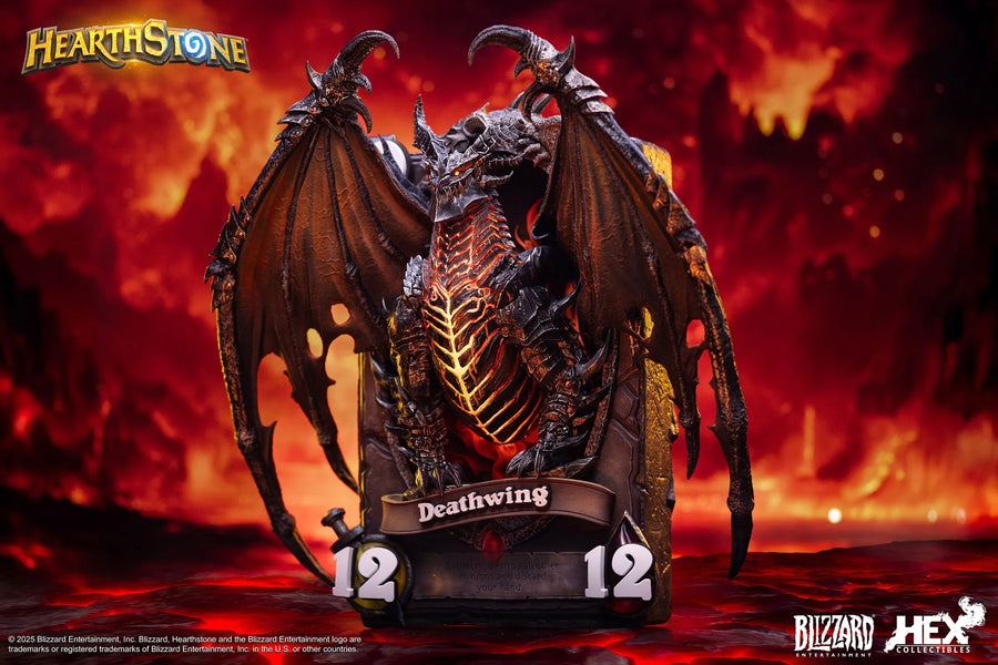 Deathwing 3D Art Frame – HEX Collectibles – ActionFigure Brasil