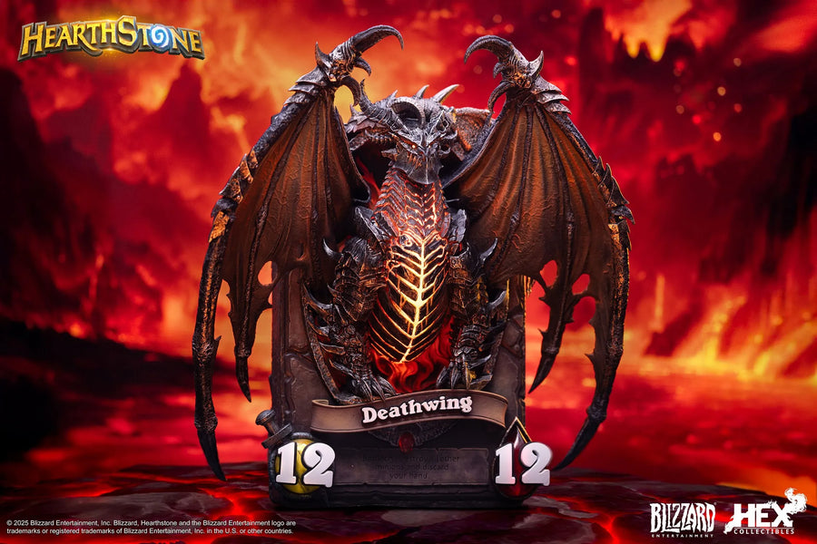 Deathwing 3D Art Frame – HEX Collectibles – ActionFigure Brasil