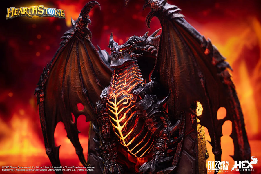 Deathwing 3D Art Frame – HEX Collectibles – ActionFigure Brasil