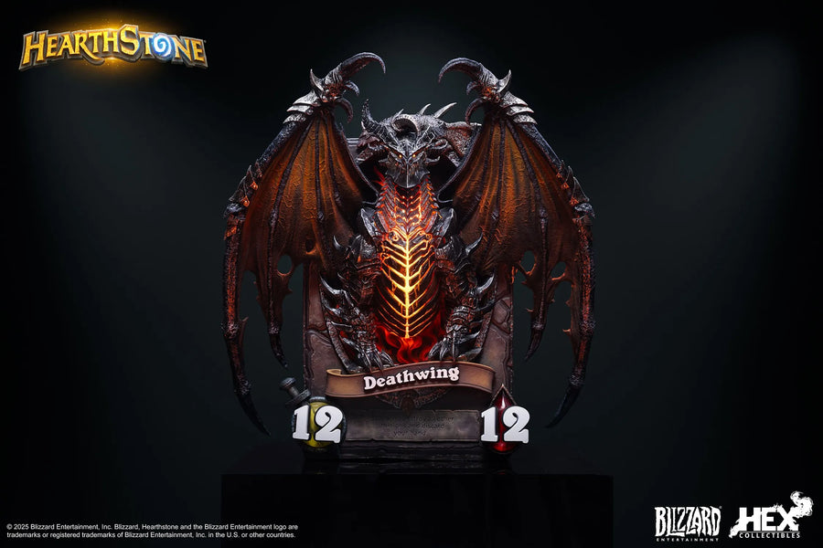 Deathwing 3D Art Frame – HEX Collectibles – ActionFigure Brasil