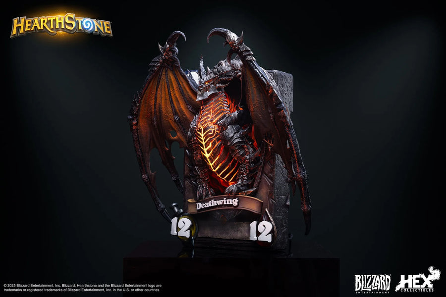 Deathwing 3D Art Frame – HEX Collectibles – ActionFigure Brasil