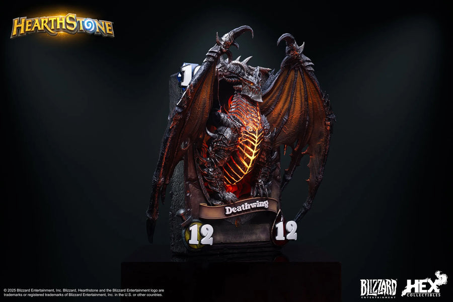 Deathwing 3D Art Frame – HEX Collectibles – ActionFigure Brasil
