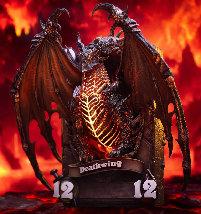 Deathwing 3D Art Frame – HEX Collectibles – ActionFigure Brasil