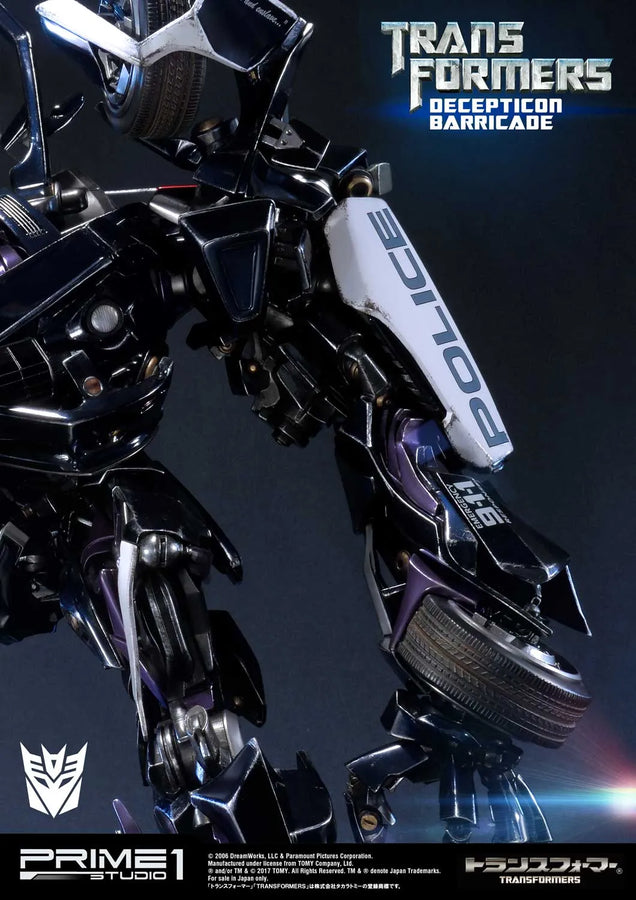 Decepticon Barricade (Regular Version) Transformers (Film) – Prime1Studio – ActionFigure Brasil