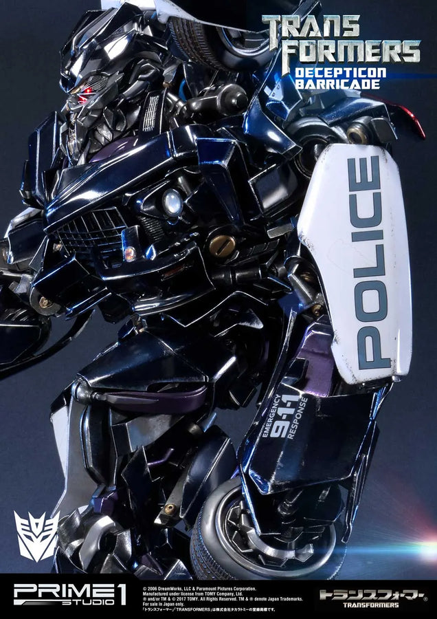 Decepticon Barricade (Regular Version) Transformers (Film) – Prime1Studio – ActionFigure Brasil