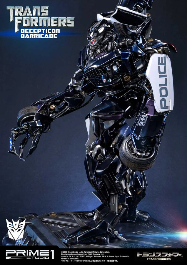 Decepticon Barricade (Regular Version) Transformers (Film) – Prime1Studio – ActionFigure Brasil