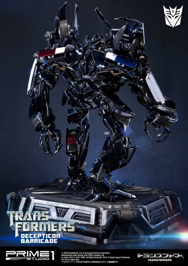 Decepticon Barricade (Regular Version) Transformers (Film) – Prime1Studio – ActionFigure Brasil