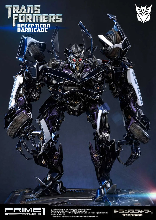 Decepticon Barricade (Regular Version) Transformers (Film) – Prime1Studio – ActionFigure Brasil