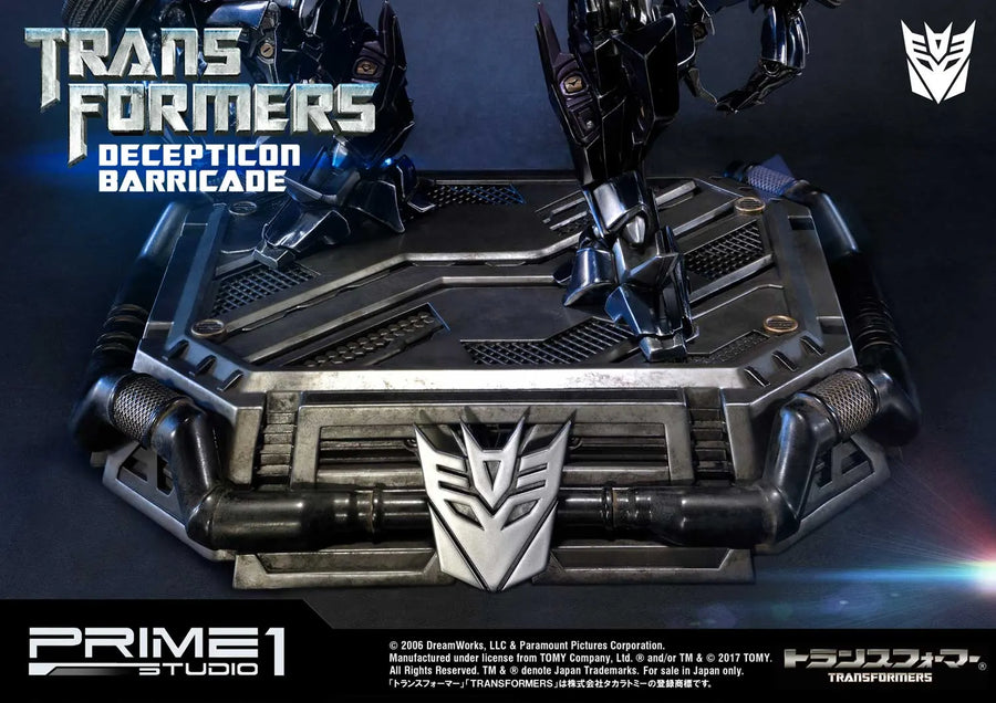 Decepticon Barricade (Regular Version) Transformers (Film) – Prime1Studio – ActionFigure Brasil