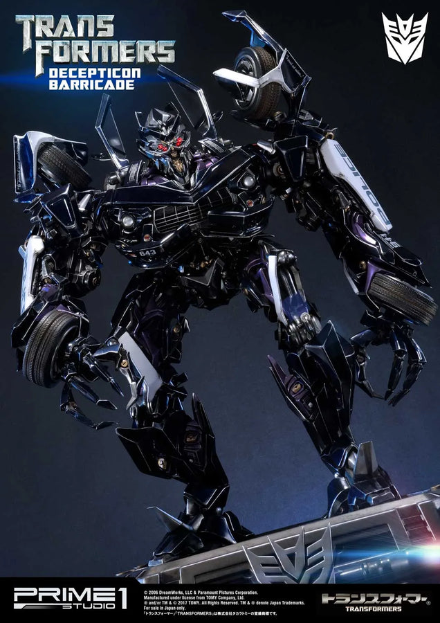 Decepticon Barricade (Regular Version) Transformers (Film) – Prime1Studio – ActionFigure Brasil