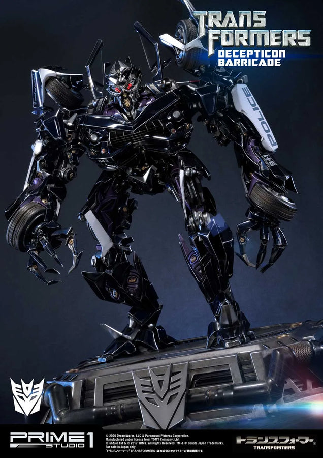 Decepticon Barricade (Regular Version) Transformers (Film) – Prime1Studio – ActionFigure Brasil