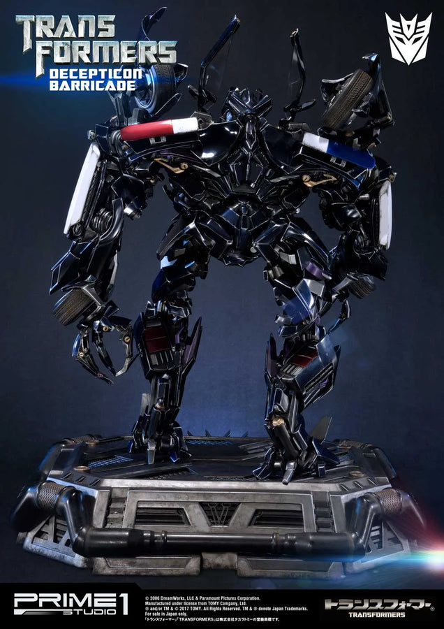 Decepticon Barricade (Regular Version) Transformers (Film) – Prime1Studio – ActionFigure Brasil