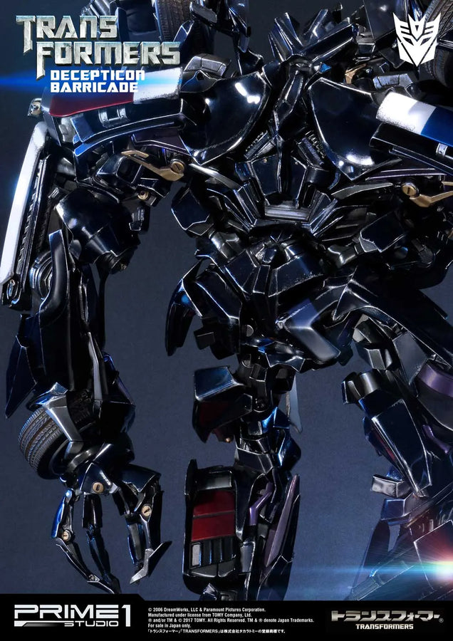 Decepticon Barricade (Regular Version) Transformers (Film) – Prime1Studio – ActionFigure Brasil