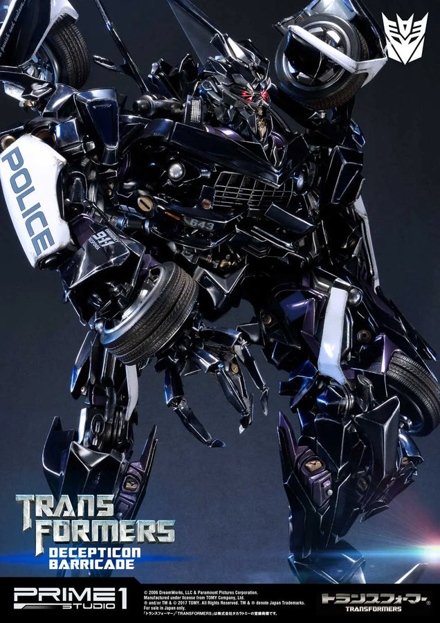 Decepticon Barricade (Regular Version) Transformers (Film) – Prime1Studio – ActionFigure Brasil