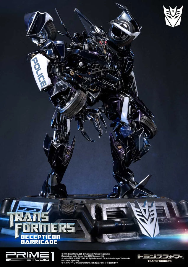 Decepticon Barricade (Regular Version) Transformers (Film) – Prime1Studio – ActionFigure Brasil