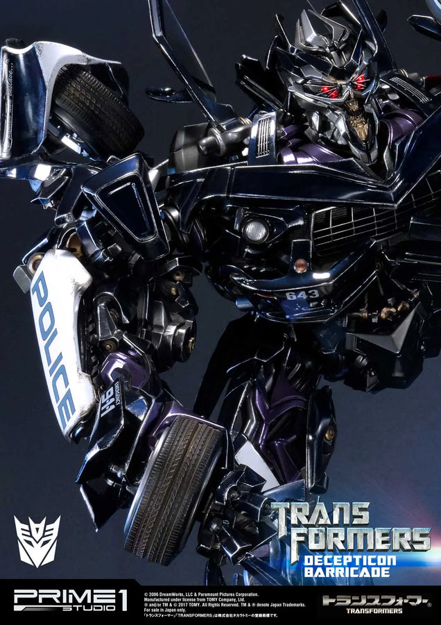 Decepticon Barricade (Regular Version) Transformers (Film) – Prime1Studio – ActionFigure Brasil