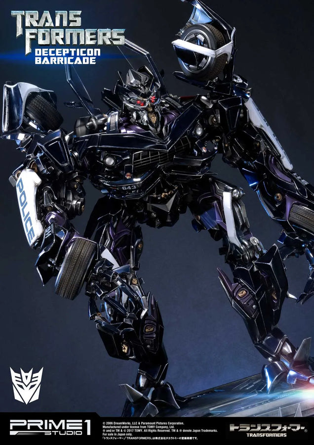 Decepticon Barricade (Regular Version) Transformers (Film) – Prime1Studio – ActionFigure Brasil