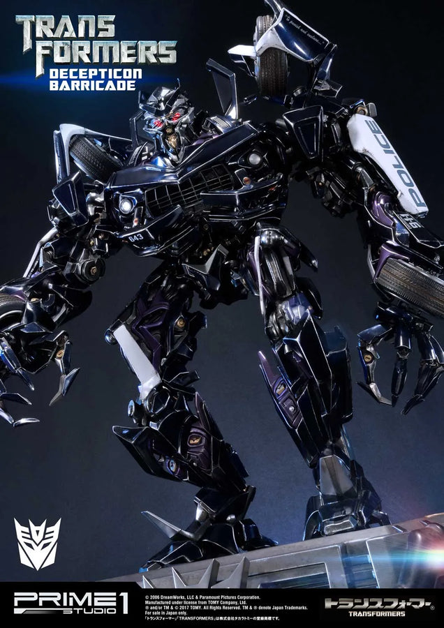 Decepticon Barricade (Regular Version) Transformers (Film) – Prime1Studio – ActionFigure Brasil