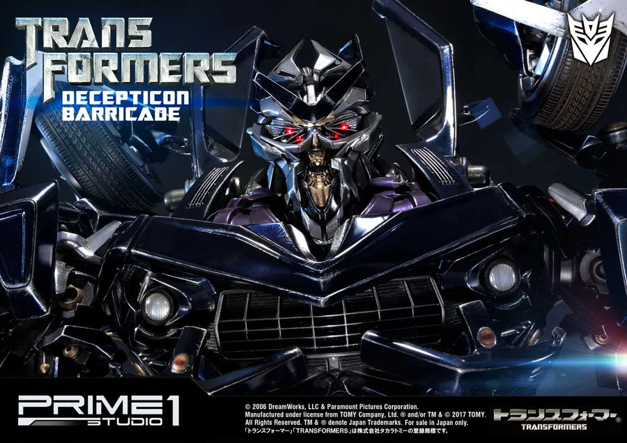 Decepticon Barricade (Regular Version) Transformers (Film) – Prime1Studio – ActionFigure Brasil