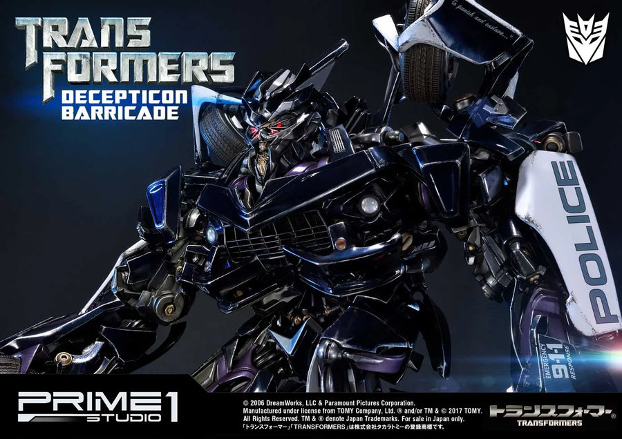 Decepticon Barricade (Regular Version) Transformers (Film) – Prime1Studio – ActionFigure Brasil