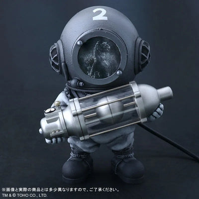 Deforeal Godzilla Dr. Serizawa Monochrome [PLEX]ㅤ – Plex – ActionFigure Brasil — com base expositora