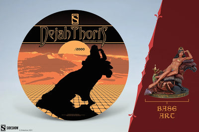 Dejah Thoris - LIMITED EDITION: 2000 – Sideshow Collectibles – ActionFigure Brasil — com base expositora